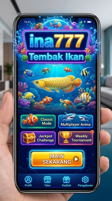 Galeri pratinjau visual ina777 build APK resmi terbaru